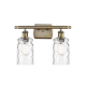 A thumbnail of the Innovations Lighting 516-2W-12-16 Candor Vanity Clear Water Glass / Antique Brass