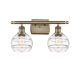 A thumbnail of the Innovations Lighting 516-2W-9-16 Rochester Vanity Antique Brass / Clear