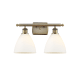 A thumbnail of the Innovations Lighting 516-2W-12-18 Bristol Vanity Antique Brass / Matte White