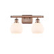 A thumbnail of the Innovations Lighting 516-2W-10-16 Athens Vanity Antique Copper / Matte White