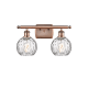 A thumbnail of the Innovations Lighting 516-2W-11-16 Athens Vanity Antique Copper / Clear Water Glass