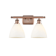 A thumbnail of the Innovations Lighting 516-2W-12-18 Bristol Vanity Antique Copper / Matte White