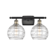 A thumbnail of the Innovations Lighting 516-2W Deco Swirl Black Antique Brass / Clear