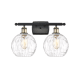 A thumbnail of the Innovations Lighting 516-2W-13-18 Athens Vanity Black Antique Brass / Clear Water Glass