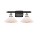 A thumbnail of the Innovations Lighting 516-2W Orwell Black Antique Brass / Matte White