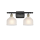 A thumbnail of the Innovations Lighting 516-2W Dayton Black Antique Brass / White