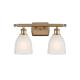 A thumbnail of the Innovations Lighting 516-2W Brookfield Brushed Brass / White