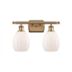 A thumbnail of the Innovations Lighting 516-2W Eaton Brushed Brass / Matte White