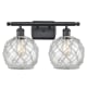 A thumbnail of the Innovations Lighting 516-2W Farmhouse Rope Matte Black / Clear / White