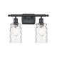 A thumbnail of the Innovations Lighting 516-2W Candor Matte Black / Clear Waterglass