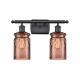 A thumbnail of the Innovations Lighting 516-2W Candor Matte Black / Toffee Waterglass