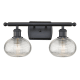 A thumbnail of the Innovations Lighting 516-2W-8-16 Ithaca Vanity Matte Black / Clear Ithaca