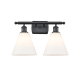 A thumbnail of the Innovations Lighting 516-2W-11-18 Berkshire Vanity Matte Black / Matte White