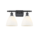 A thumbnail of the Innovations Lighting 516-2W-11-18 Bristol Vanity Matte Black / Matte White