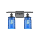 A thumbnail of the Innovations Lighting 516-2W Candor Oil Rubbed Bronze / Princess Blue Waterglass