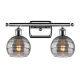 A thumbnail of the Innovations Lighting 516-2W-9-16 Rochester Vanity Polished Chrome / Light Smoke