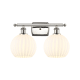 A thumbnail of the Innovations Lighting 516-2W-11-18 White Venetian Vanity Polished Nickel / White Venetian