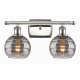 A thumbnail of the Innovations Lighting 516-2W-9-16 Rochester Vanity Polished Nickel / Light Smoke