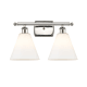 A thumbnail of the Innovations Lighting 516-2W-12-18 Berkshire Vanity Polished Nickel / Matte White