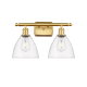 A thumbnail of the Innovations Lighting 516-2W-11-18 Bristol Vanity Satin Gold / Clear