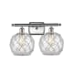 A thumbnail of the Innovations Lighting 516-2W Farmhouse Rope Brushed Satin Nickel / Clear / White