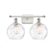 A thumbnail of the Innovations Lighting 516-2W-13-18 Athens Vanity White and Polished Chrome / Clear Water Glass