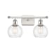 A thumbnail of the Innovations Lighting 516-2W-9-16 Athens Vanity White and Polished Chrome / Clear