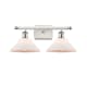 A thumbnail of the Innovations Lighting 516-2W Orwell White and Polished Chrome / Matte White