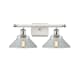 A thumbnail of the Innovations Lighting 516-2W Orwell White and Polished Chrome / Clear