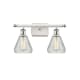 A thumbnail of the Innovations Lighting 516-2W Conesus White and Polished Chrome / Clear Crackle