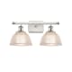 A thumbnail of the Innovations Lighting 516-2W Arietta White and Polished Chrome / Clear