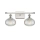 A thumbnail of the Innovations Lighting 516-2W-8-16 Ithaca Vanity White Polished Chrome / Clear Ithaca