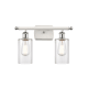 A thumbnail of the Innovations Lighting 516-2W-12-16 Clymer Vanity Clear / White and Polished Chrome