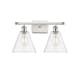 A thumbnail of the Innovations Lighting 516-2W-11-18 Berkshire Vanity White and Polished Chrome / Clear