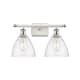 A thumbnail of the Innovations Lighting 516-2W-11-18 Bristol Vanity White and Polished Chrome / Seedy