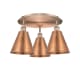 A thumbnail of the Innovations Lighting 516-3C-11-20 Ballston Cone Flush Alternate Image