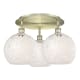 A thumbnail of the Innovations Lighting 516-3C-13-22-White Mouchette-Ceiling Fixture Alternate Image