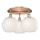 A thumbnail of the Innovations Lighting 516-3C-13-22-White Mouchette-Ceiling Fixture Alternate Image