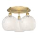 A thumbnail of the Innovations Lighting 516-3C-13-22-White Mouchette-Ceiling Fixture Alternate Image