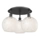 A thumbnail of the Innovations Lighting 516-3C-13-22-White Mouchette-Ceiling Fixture Alternate Image