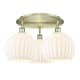 A thumbnail of the Innovations Lighting 516-3C-13-22-White Venetian-Indoor Ceiling Fixture Alternate Image