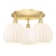 A thumbnail of the Innovations Lighting 516-3C-13-22-White Venetian-Indoor Ceiling Fixture Alternate Image