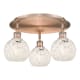 A thumbnail of the Innovations Lighting 516-3C-9-18-White Mouchette-Indoor Ceiling Fixture Alternate Image