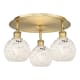 A thumbnail of the Innovations Lighting 516-3C-9-18-White Mouchette-Indoor Ceiling Fixture Alternate Image