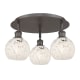 A thumbnail of the Innovations Lighting 516-3C-9-18-White Mouchette-Indoor Ceiling Fixture Alternate Image