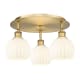 A thumbnail of the Innovations Lighting 516-3C-9-18-White Venetian-Indoor Ceiling Fixture Alternate Image