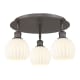 A thumbnail of the Innovations Lighting 516-3C-9-18-White Venetian-Indoor Ceiling Fixture Alternate Image