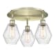 A thumbnail of the Innovations Lighting 516-3C-10-18 Cindyrella Flush Antique Brass / Seedy