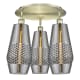 A thumbnail of the Innovations Lighting 516-3C-17-19 Windham Flush Antique Brass / Smoked