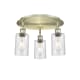A thumbnail of the Innovations Lighting 516-3C-10-16 Clymer Flush Antique Brass / Seedy